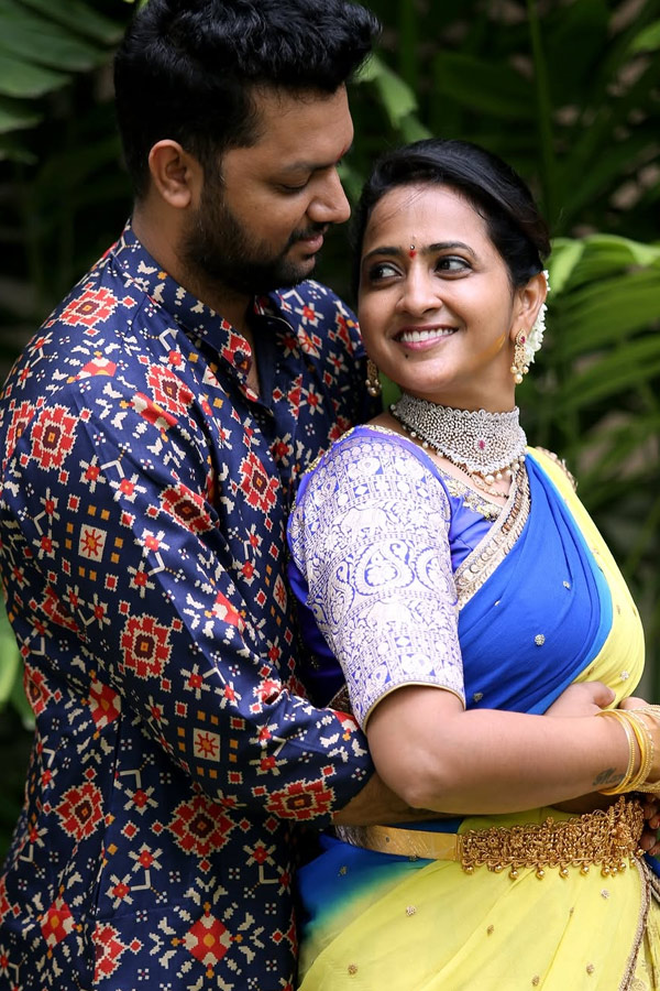 Anchor lasya wedding Anniversary Photos12