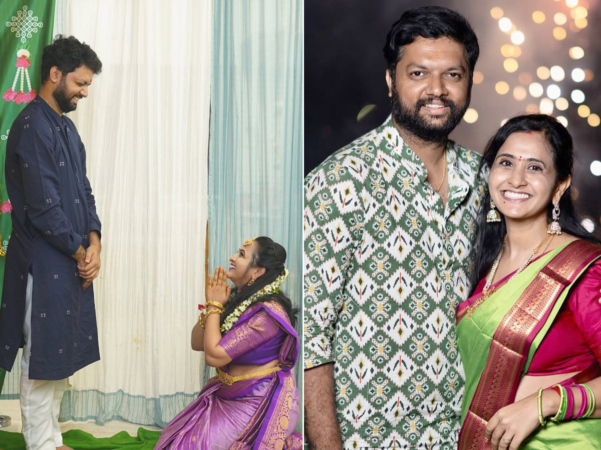 Anchor lasya wedding Anniversary Photos1