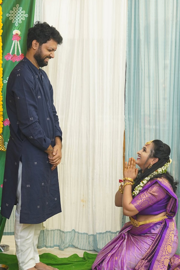 Anchor lasya wedding Anniversary Photos2