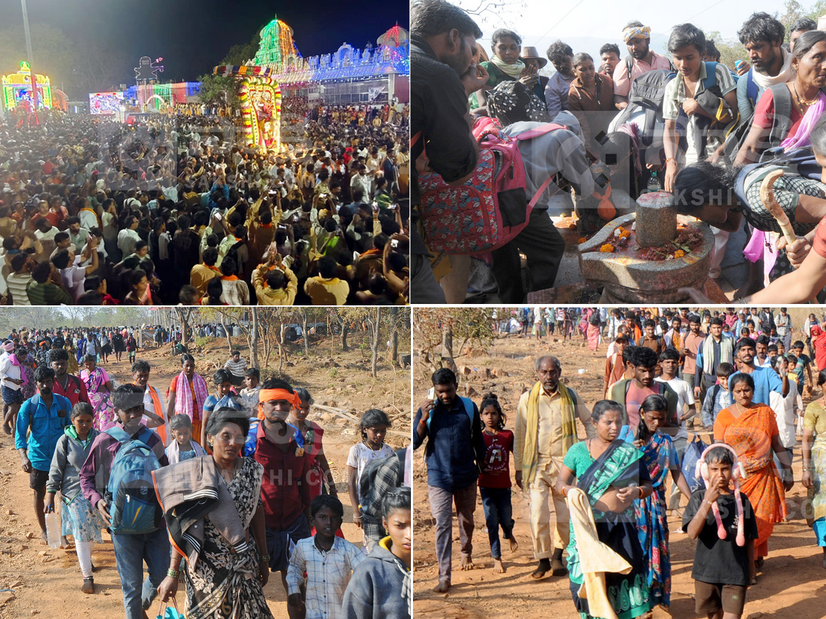 Devotees Throng Srisailam on Maha Shivaratri Photos1