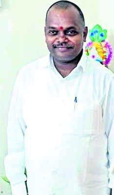 మృతదేహంతో ధర్నా 
2