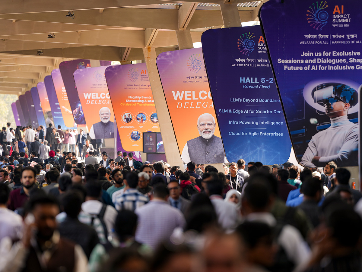 New Delhi : India AI Impact Summit 2026 at Bharat Mandapam7