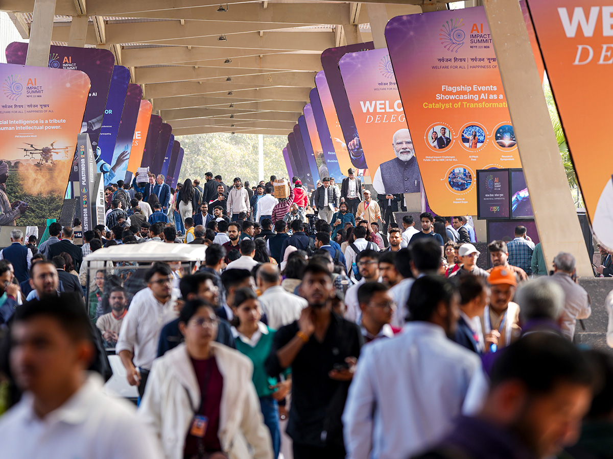 New Delhi : India AI Impact Summit 2026 at Bharat Mandapam8