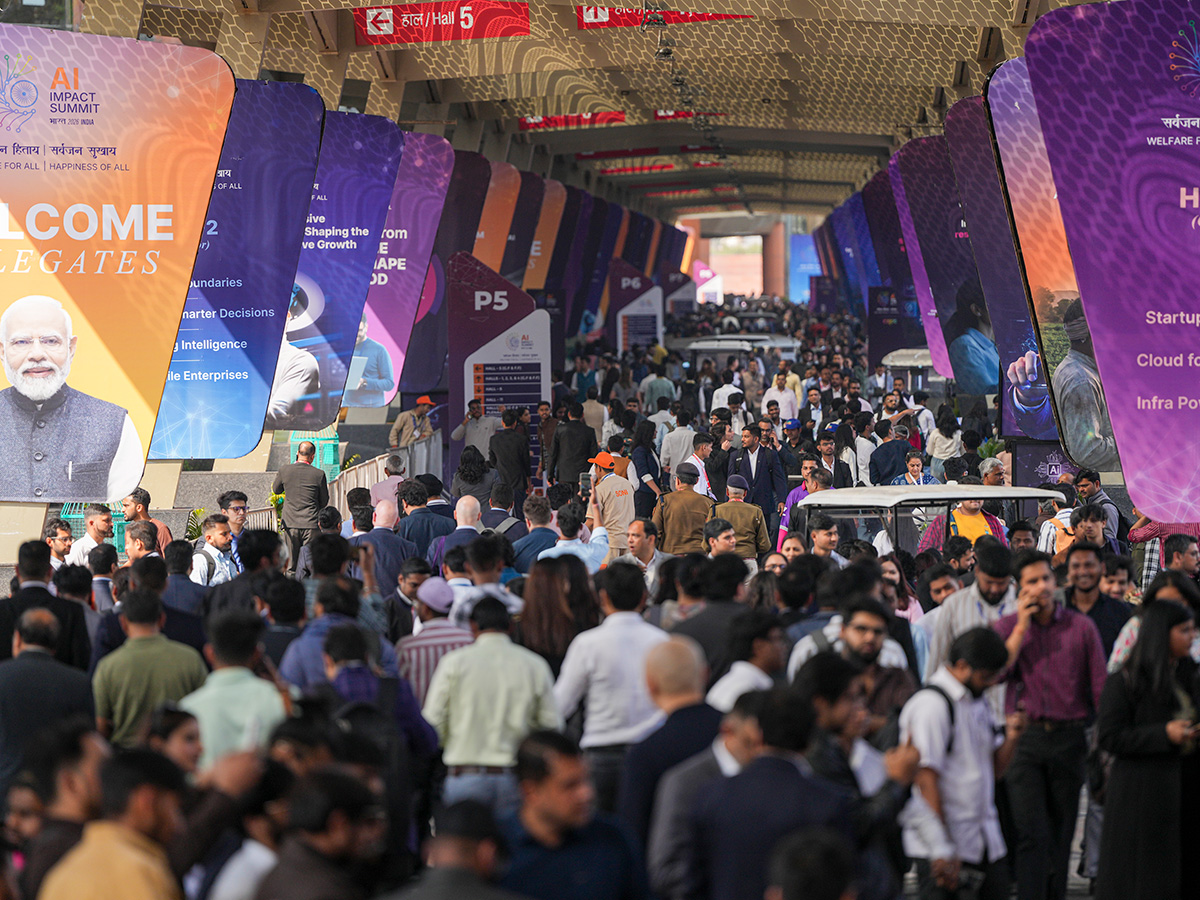 New Delhi : India AI Impact Summit 2026 at Bharat Mandapam9