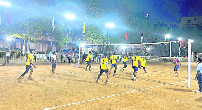 నేటి నుంచి రాష్ట్ర స్థాయి వాలీబాల్‌ పోటీలు1
