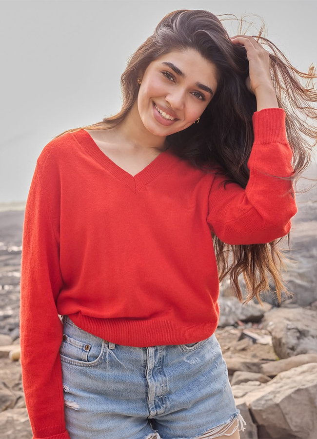 Actress Krithi Shetty Valentines Day HD Viral Photos4