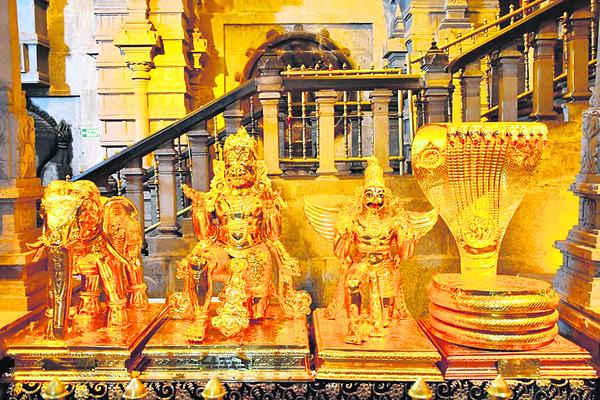 యాదగిరీశుడికి బ్రహ్మోత్సవ శోభ1