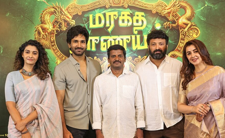 Maragadha Naanayam 2 Begins with Grand Pooja Photos17