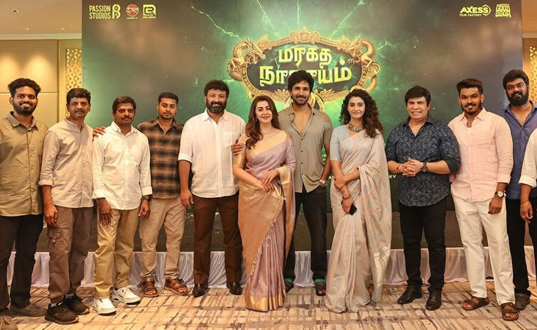 Maragadha Naanayam 2 Begins with Grand Pooja Photos15
