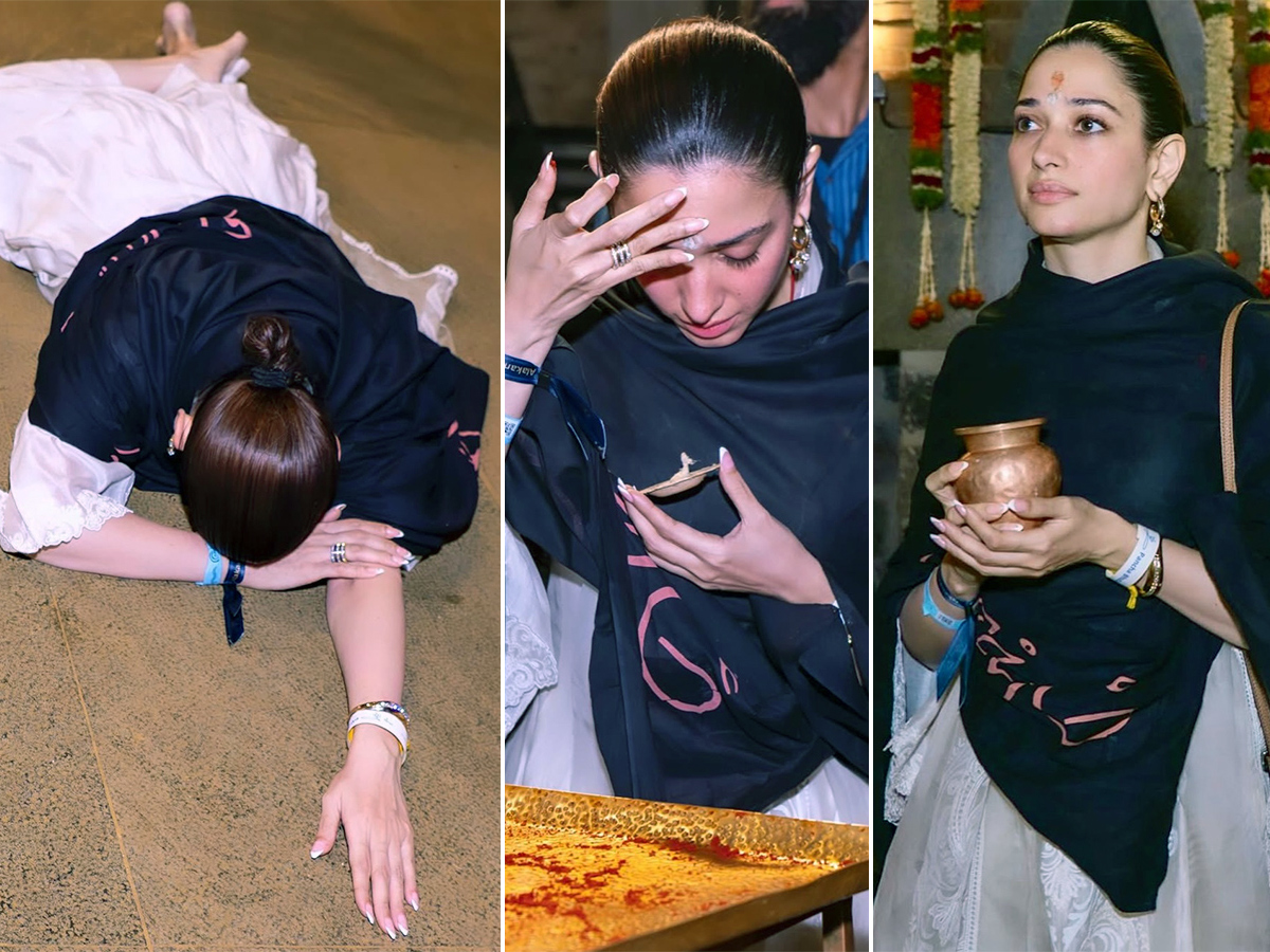 Tamannaah Bhatia Celebrate Maha Shivratri At Isha Foundation1