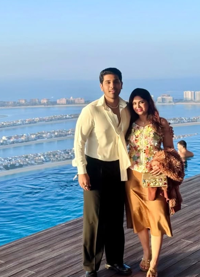 Allu Sirish's bachelor party in Dubai (Photos)2