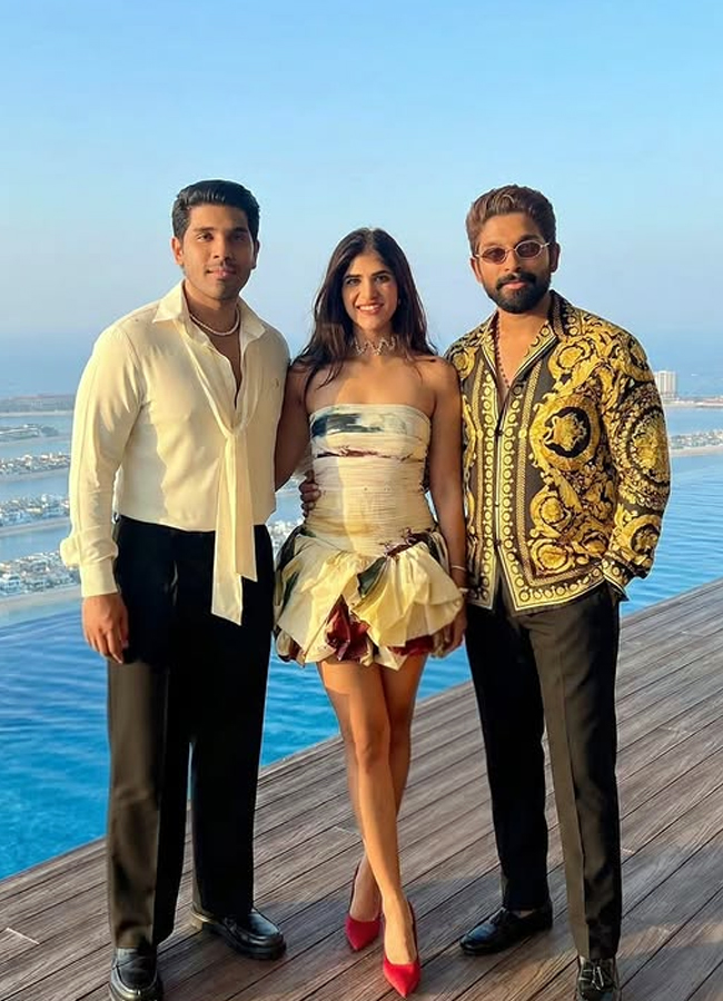 Allu Sirish's bachelor party in Dubai (Photos)6