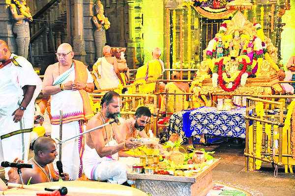 ధ్వజారోహణం.. భేరీ పూజ1