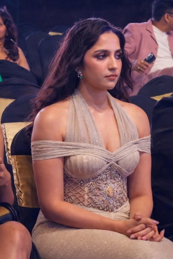 Actress Rukmini Vasanth Stunning Visuals At The Iconic Gold Award Night 2026 Photos4