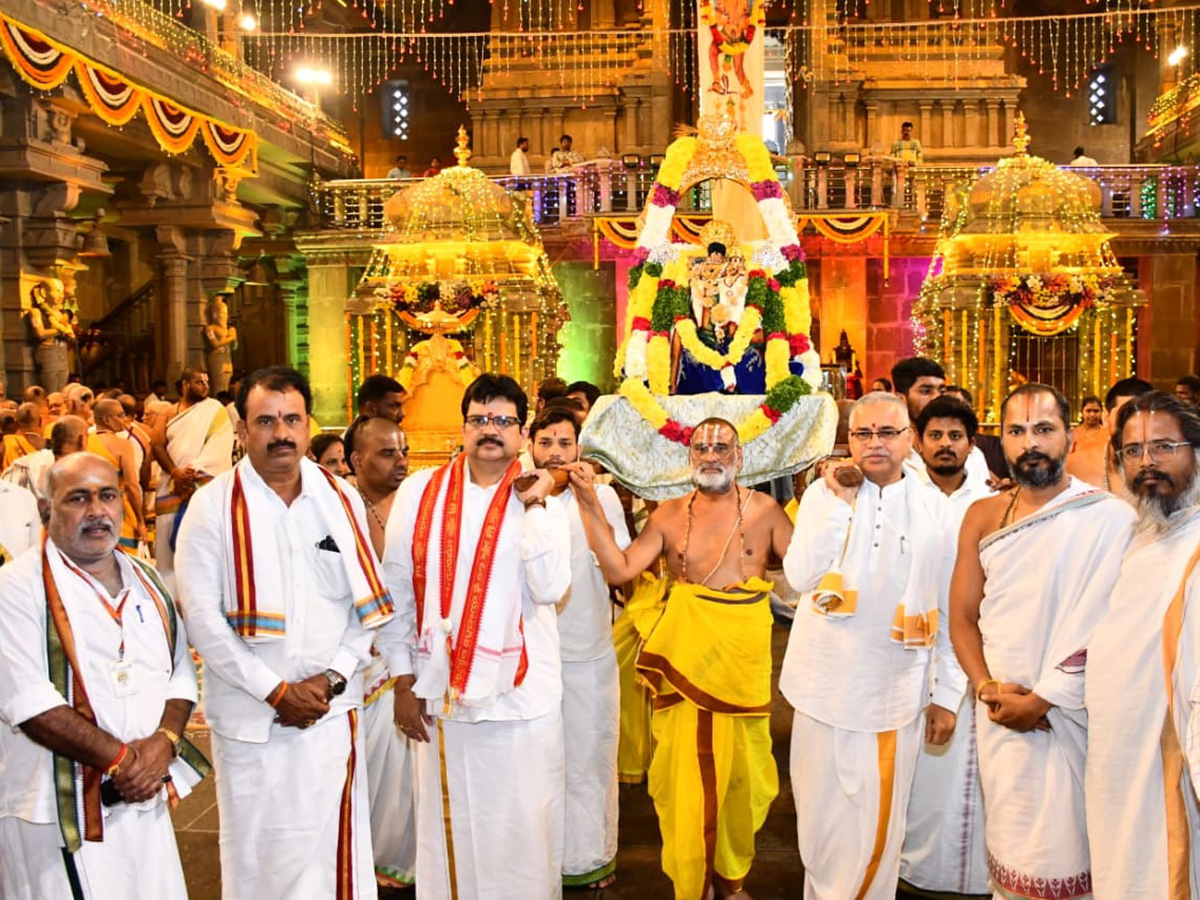 Annual Brahmotsavams Begin at Yadagirigutta Temple10