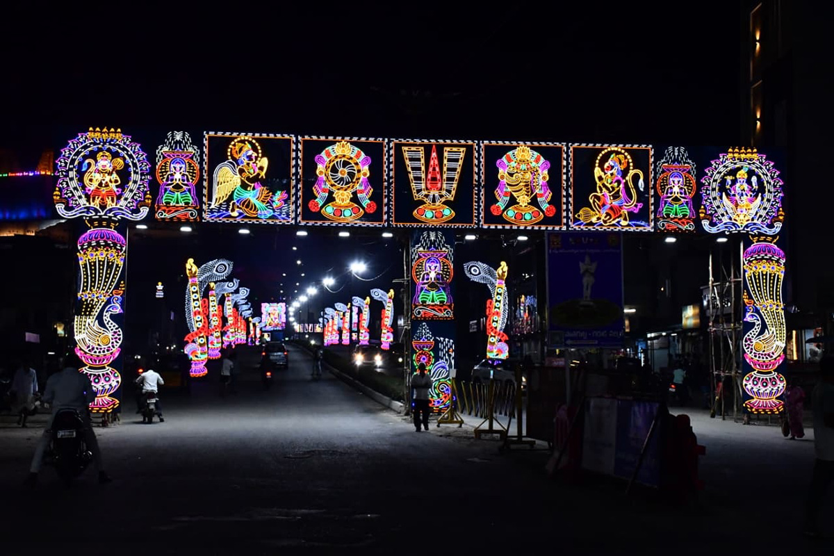 Annual Brahmotsavams Begin at Yadagirigutta Temple14