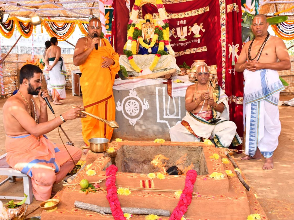 Annual Brahmotsavams Begin at Yadagirigutta Temple3