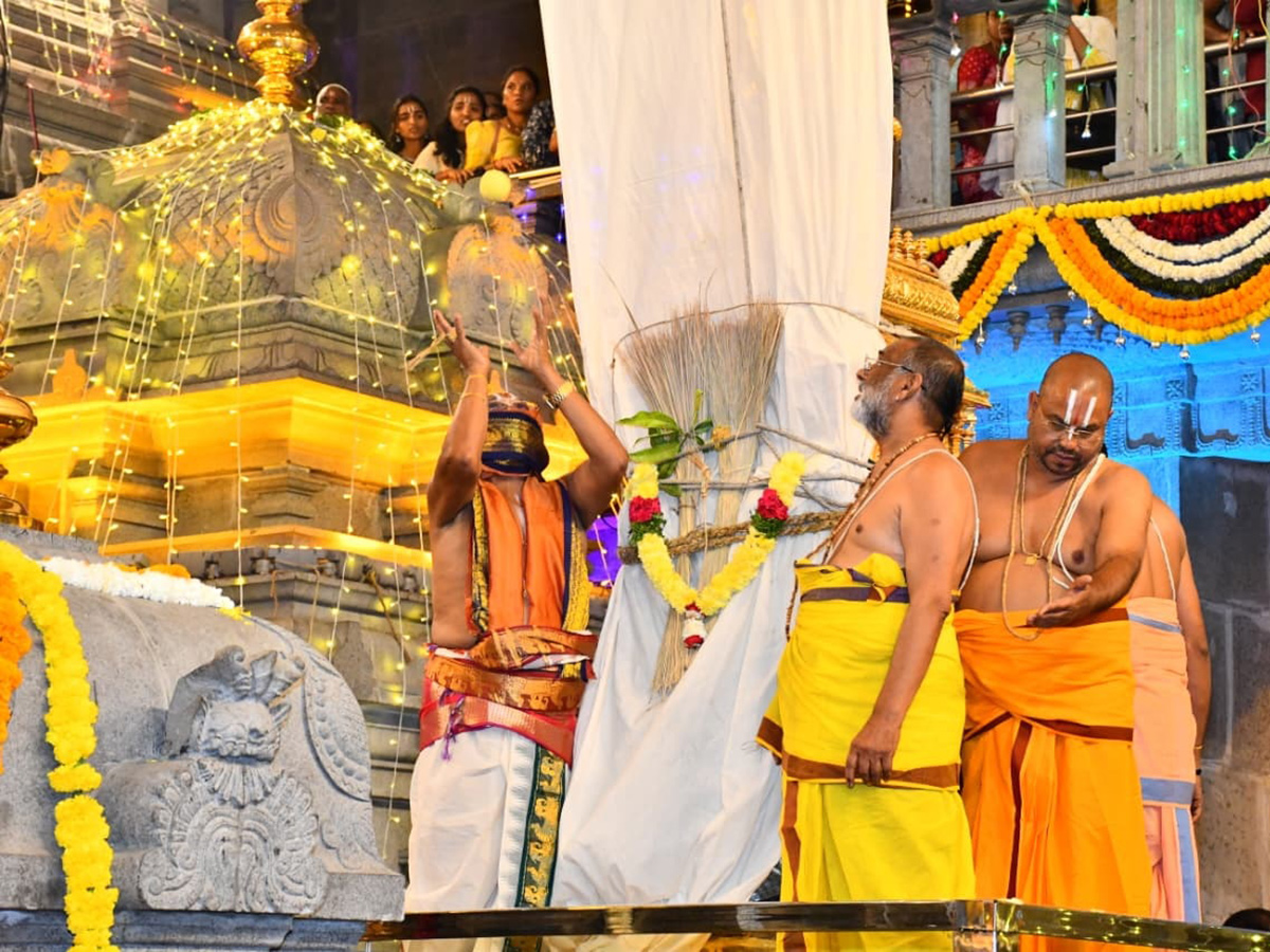 Annual Brahmotsavams Begin at Yadagirigutta Temple4