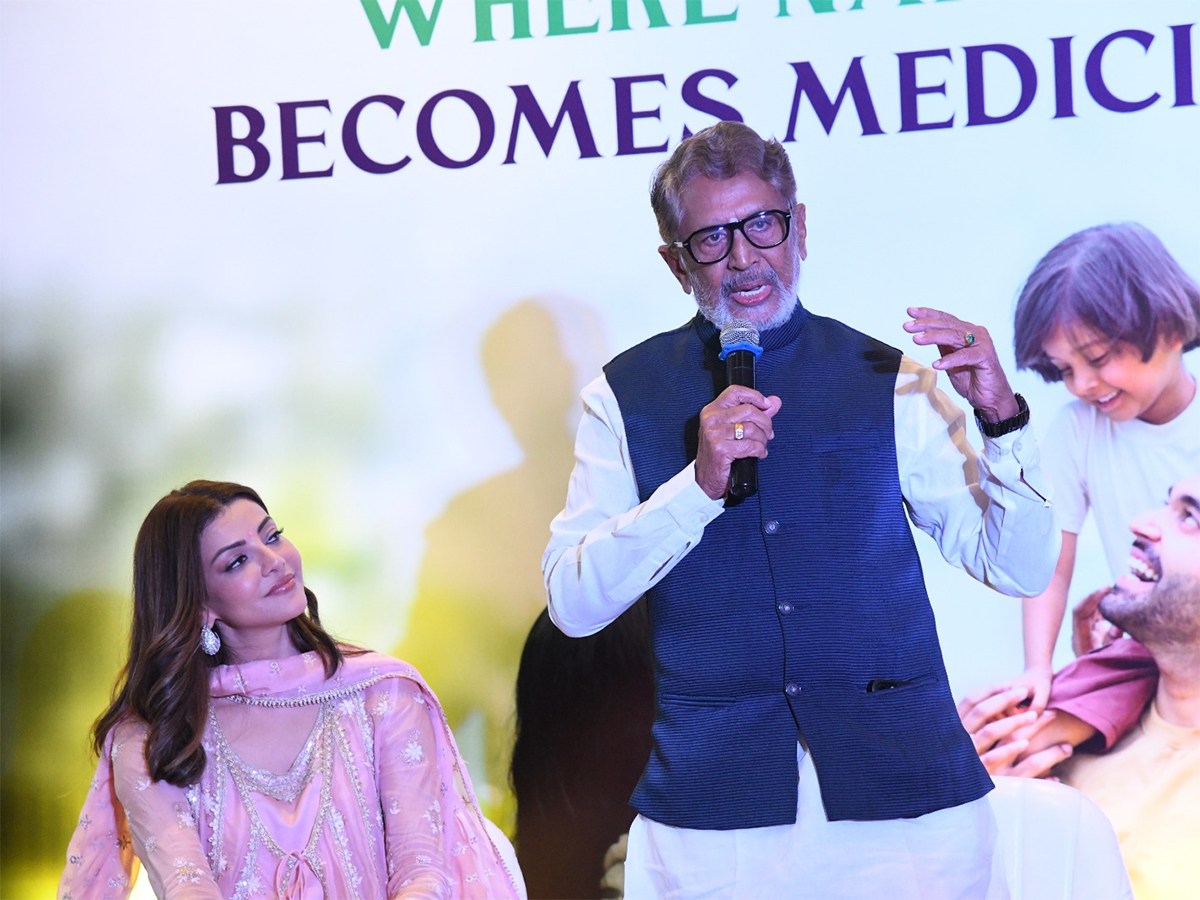 Indian Actress Kajal Aggarwal At Taj Krishna, Hyderabad16