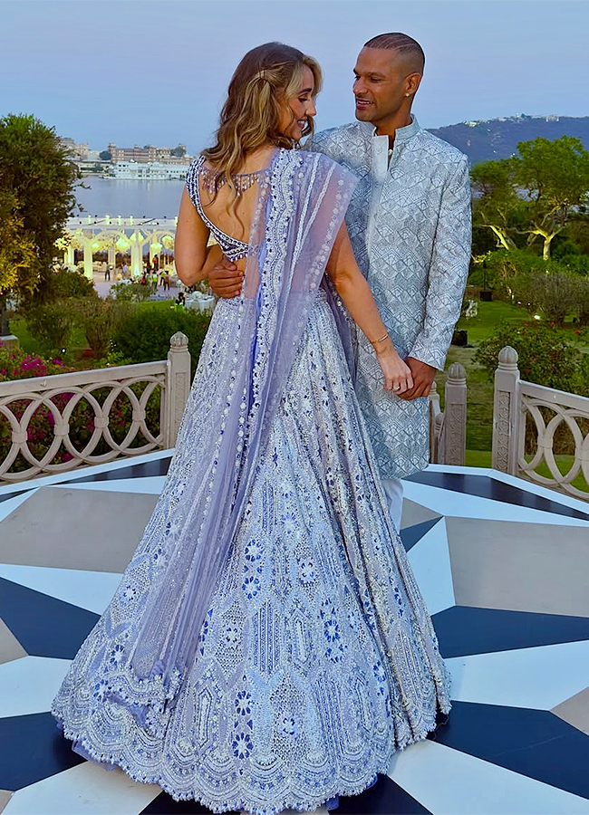 shikhar dhawan posts sangeet night photo with fiance sophie shine13