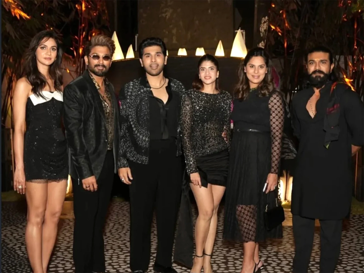 Allu Arjun Hosts Private Pre Wedding Party For Allu Sirish, Photos Trending22