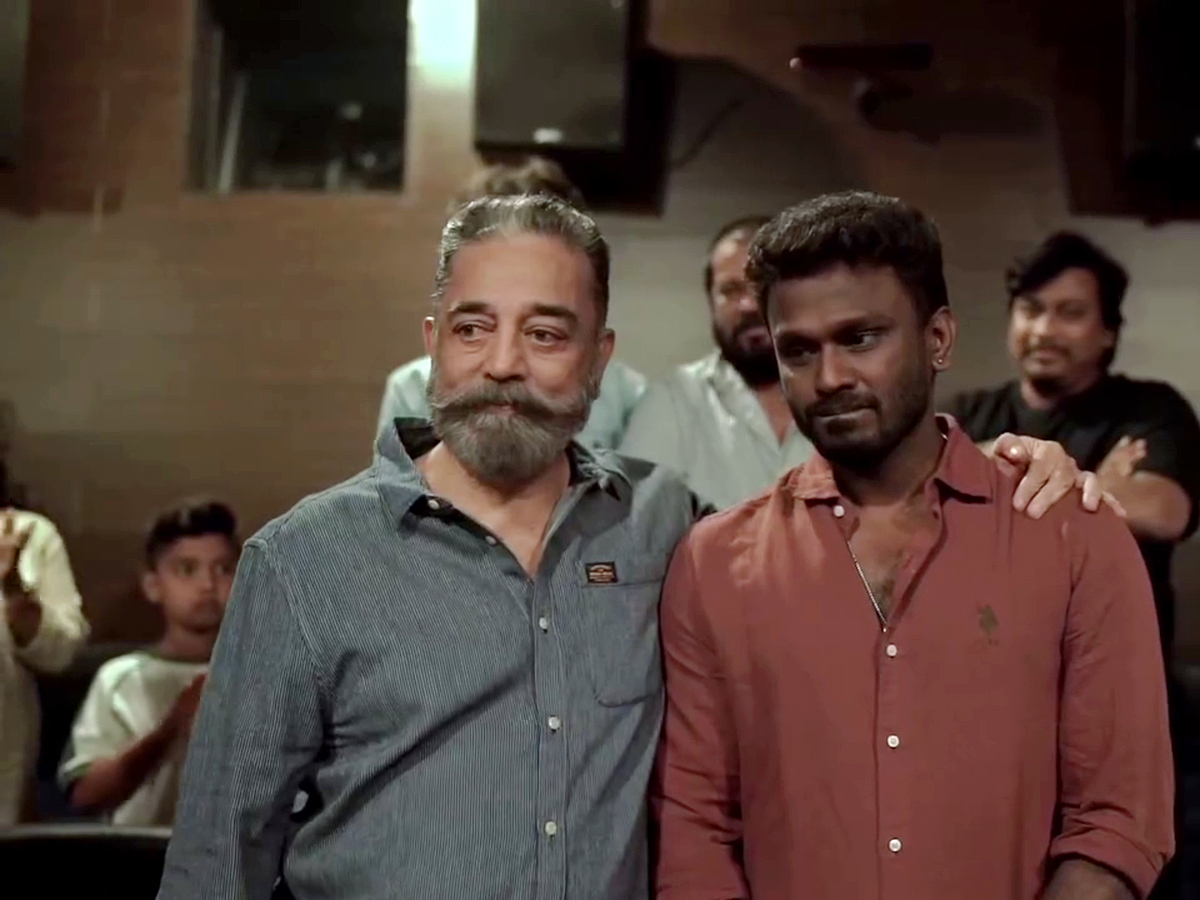 Kamal Haasan at the special screening of Thaai Kizhavi17