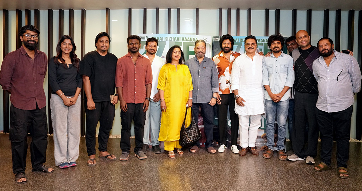 Kamal Haasan at the special screening of Thaai Kizhavi9