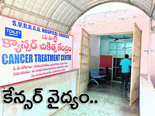 ప్రస్తుతం కేన్సర్‌ వార్డు వివరాలు 
1