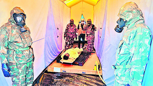 మోగిన మాక్‌ సైరన్‌ 1