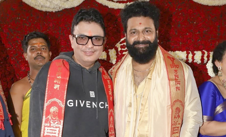 Rishab Shetty begins shoot for Prasanth Varma mythological epic Photos2