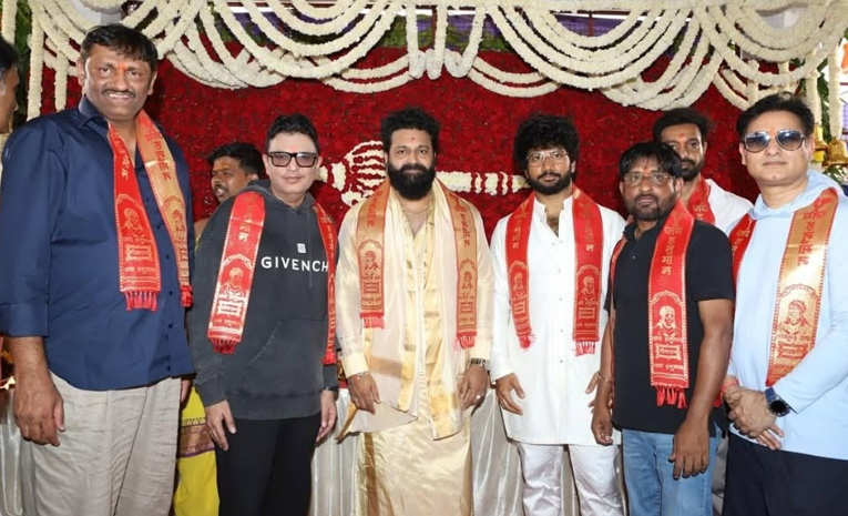 Rishab Shetty begins shoot for Prasanth Varma mythological epic Photos3