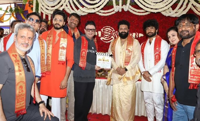 Rishab Shetty begins shoot for Prasanth Varma mythological epic Photos4
