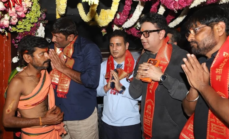 Rishab Shetty begins shoot for Prasanth Varma mythological epic Photos6