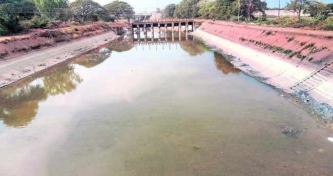 నీరు నిలిచి.. బీడువారి!1