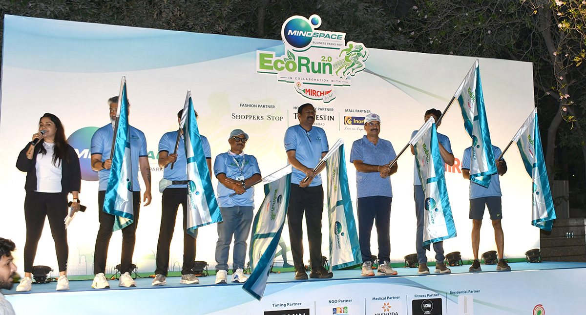 Mindspace Eco Run 2.0: 4,200 Runners Hit the Streets of Madhapur3