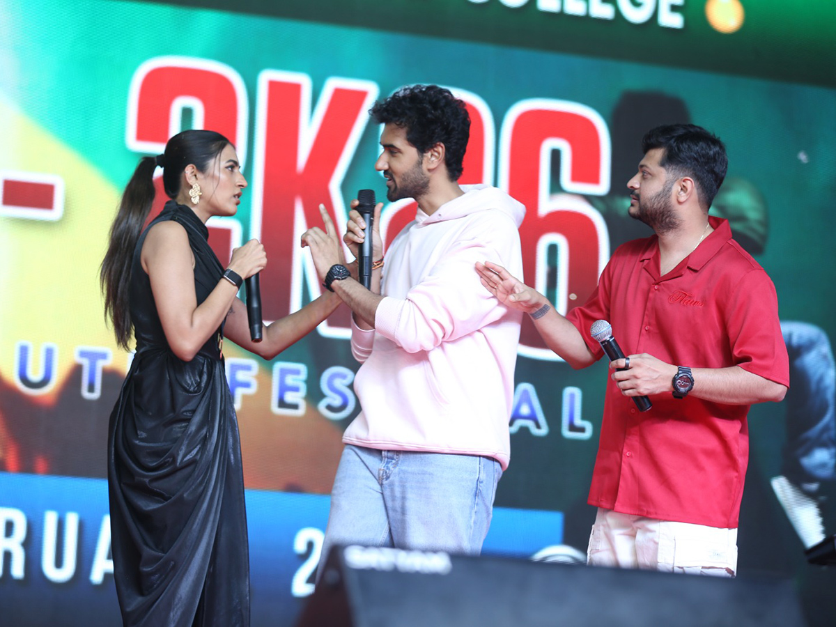 Niharika Konidela Raakaasaa Movie Promotion At Amalapuram23