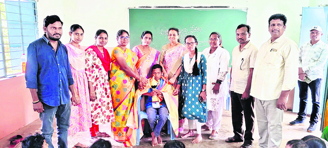 రాష్ట్రస్థాయి పోటీల్లో దివ్యాంగ విద్యార్థి సత్తా 2