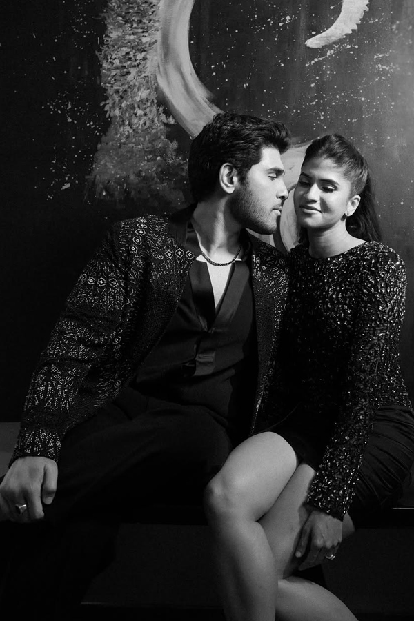 Allu Sirish And Nayanika Looks IN Black Dress Photos4