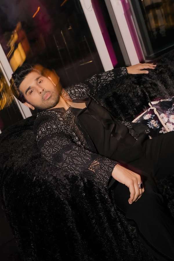 Allu Sirish And Nayanika Looks IN Black Dress Photos5