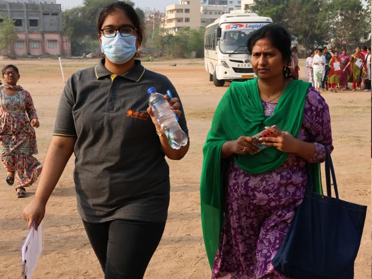 Telangana inter exams Begins Photos10