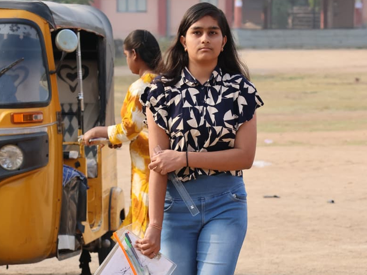 Telangana inter exams Begins Photos12