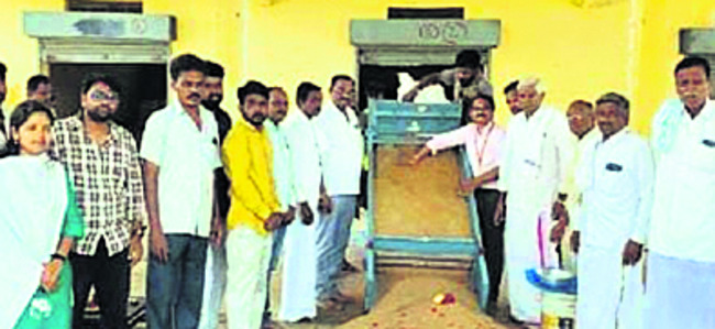 రాగుల కొనుగోళ్లు  షురూ  1