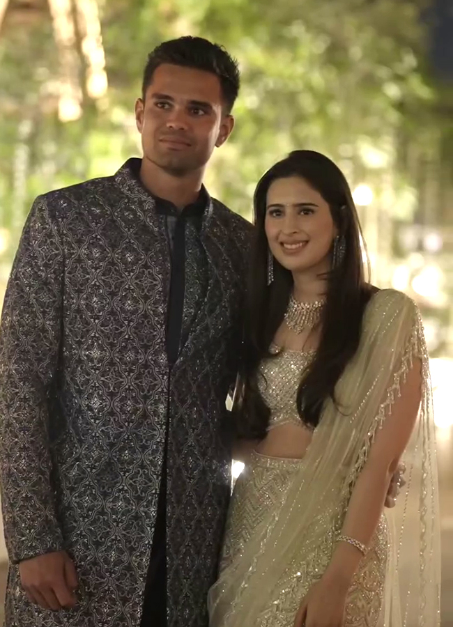 Arjun Tendulkar pre-wedding celebration with Saaniya Chandok in Jamnagar2