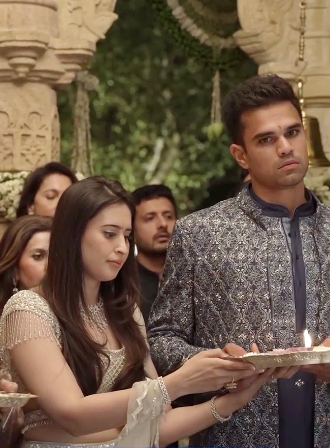 Arjun Tendulkar pre-wedding celebration with Saaniya Chandok in Jamnagar25