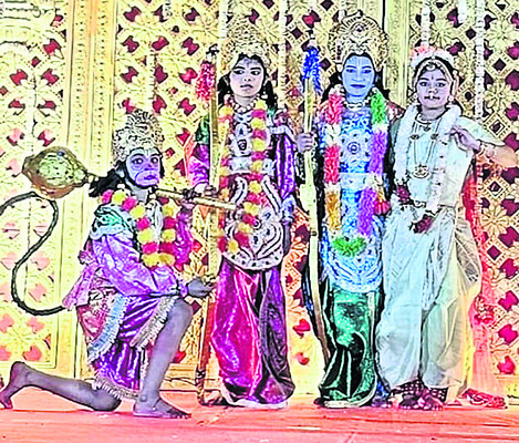 రామస్థూపానికి పంచామృత అభిషేకం 5