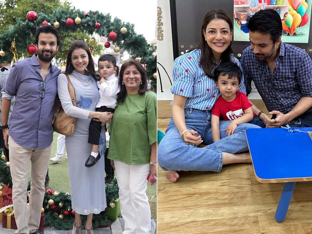 Actress kajalaggarwal Shares Emotional Post About Son On Social Media Photos1