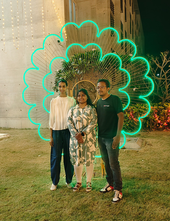 Mrunal Thakur And Adivi Sesh in Tirupati IIT College13