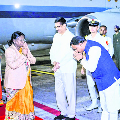 రాష్ట్రపతి ద్రౌపది ముర్ము పర్యటన ప్రారంభం 1