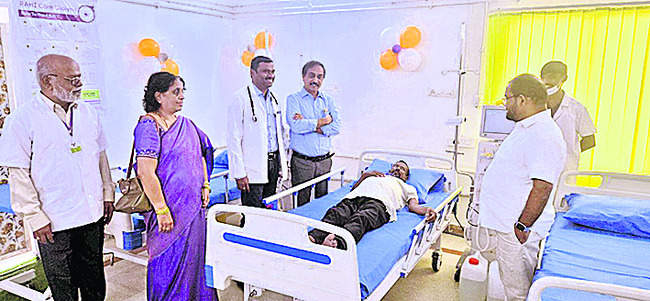 ఏరియా ఆస్పత్రిలో డయాలసిస్‌ సేవలు ప్రారంభం 2