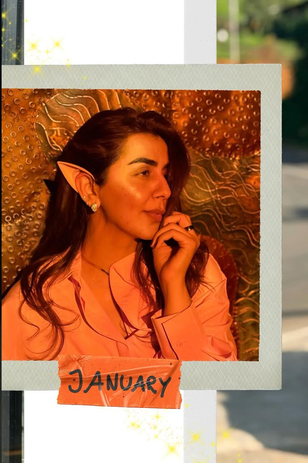 Actor Aadi pinisetty wife Nikki galrani shares January Month Memories Photos3